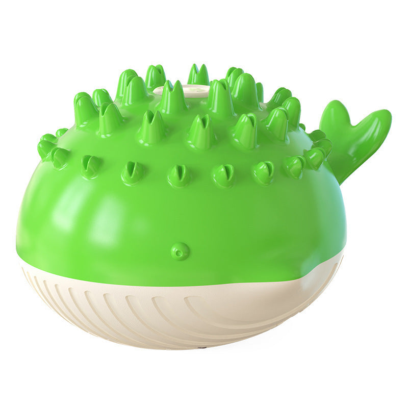 Electric Water Floating Swimming & Water Spray Dog Toy