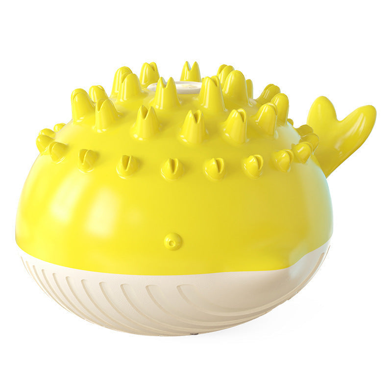 Electric Water Floating Swimming & Water Spray Dog Toy