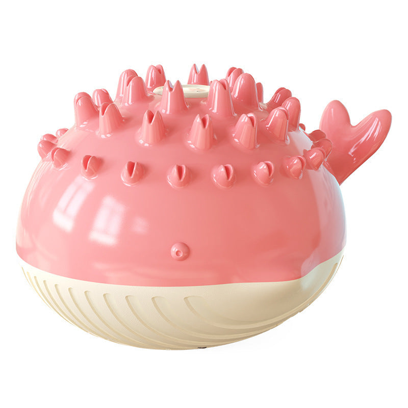 Electric Water Floating Swimming & Water Spray Dog Toy